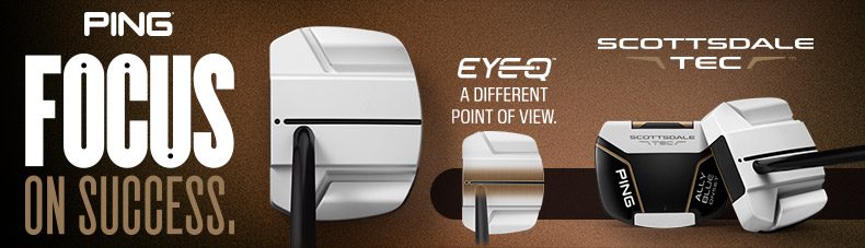 PING Scottsdale TEC Ally Blue Onset CB Putter